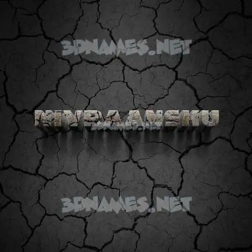 nivraanshu in Cracked Stone style - 3D name wallpaper nivraanshu in Cracked Stone style - 3D name wallpaper