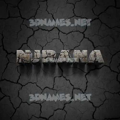 njrana in Cracked Stone style - 3D name wallpaper njrana in Cracked Stone style - 3D name wallpaper