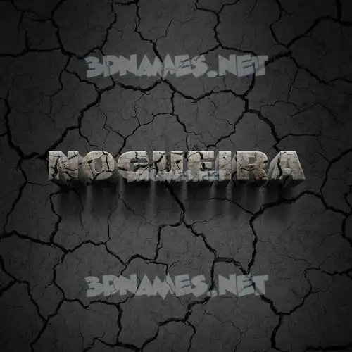 nogueira in Cracked Stone style - 3D name wallpaper nogueira in Cracked Stone style - 3D name wallpaper