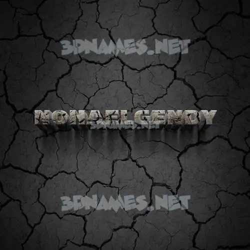 nohaelgendy in Cracked Stone style - 3D name wallpaper nohaelgendy in Cracked Stone style - 3D name wallpaper
