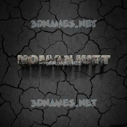 nomanjutt in Cracked Stone style - 3D name wallpaper nomanjutt in Cracked Stone style - 3D name wallpaper