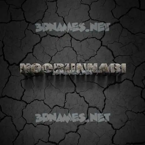 noorunnabi in Cracked Stone style - 3D name wallpaper noorunnabi in Cracked Stone style - 3D name wallpaper