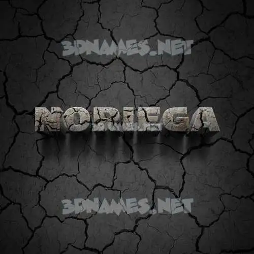 noriega in Cracked Stone style - 3D name wallpaper noriega in Cracked Stone style - 3D name wallpaper
