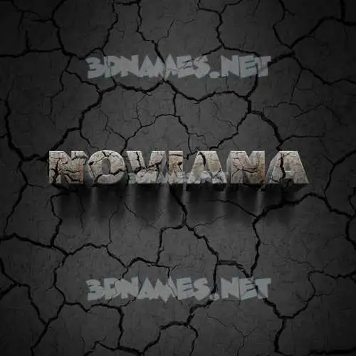 noviana in Cracked Stone style - 3D name wallpaper noviana in Cracked Stone style - 3D name wallpaper