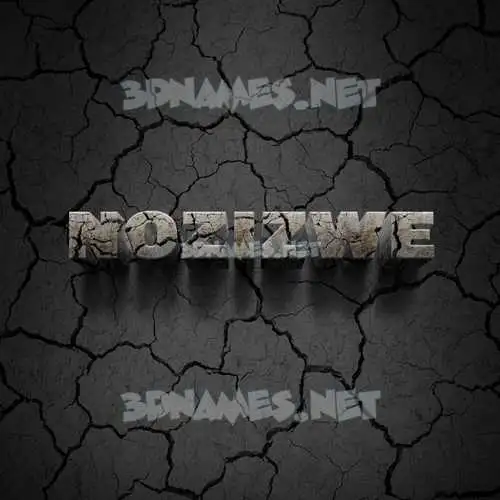 nozizwe in Cracked Stone style - 3D name wallpaper nozizwe in Cracked Stone style - 3D name wallpaper