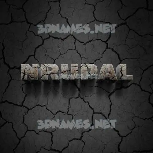 nrupal in Cracked Stone style - 3D name wallpaper nrupal in Cracked Stone style - 3D name wallpaper