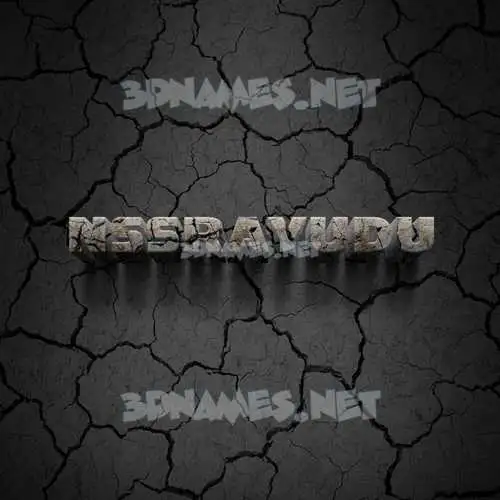 nssrayudu in Cracked Stone style - 3D name wallpaper nssrayudu in Cracked Stone style - 3D name wallpaper