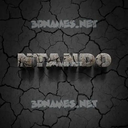 ntando in Cracked Stone style - 3D name wallpaper ntando in Cracked Stone style - 3D name wallpaper