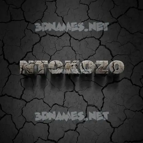 ntokozo in Cracked Stone style - 3D name wallpaper ntokozo in Cracked Stone style - 3D name wallpaper