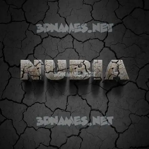 nubia in Cracked Stone style - 3D name wallpaper nubia in Cracked Stone style - 3D name wallpaper