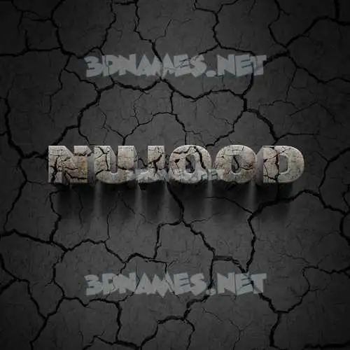 nujood in Cracked Stone style - 3D name wallpaper nujood in Cracked Stone style - 3D name wallpaper