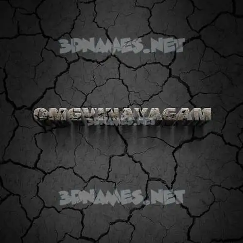omgvinayagam in Cracked Stone style - 3D name wallpaper omgvinayagam in Cracked Stone style - 3D name wallpaper