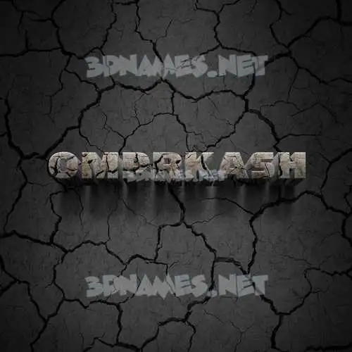 omprkash in Cracked Stone style - 3D name wallpaper omprkash in Cracked Stone style - 3D name wallpaper