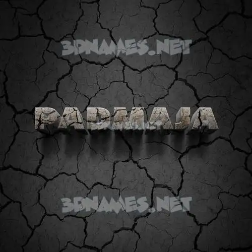 padmaja in Cracked Stone style - 3D name wallpaper padmaja in Cracked Stone style - 3D name wallpaper
