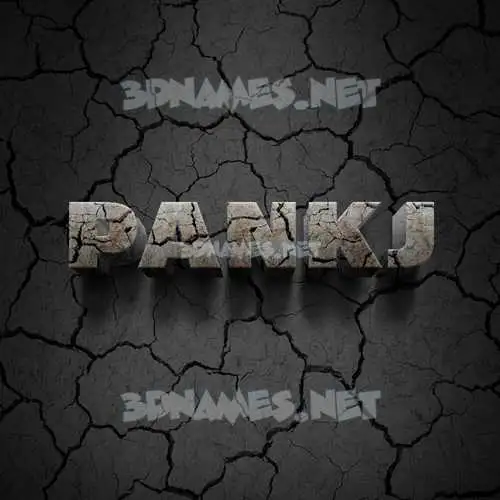 pankj in Cracked Stone style - 3D name wallpaper pankj in Cracked Stone style - 3D name wallpaper