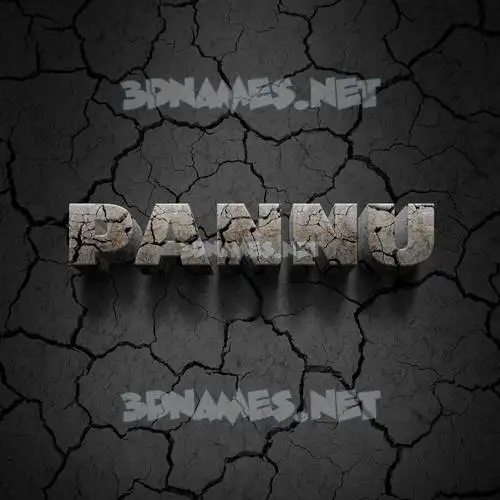 pannu in Cracked Stone style - 3D name wallpaper pannu in Cracked Stone style - 3D name wallpaper