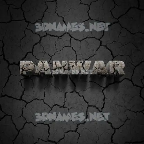 panwar in Cracked Stone style - 3D name wallpaper panwar in Cracked Stone style - 3D name wallpaper