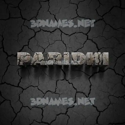 paridhi in Cracked Stone style - 3D name wallpaper paridhi in Cracked Stone style - 3D name wallpaper