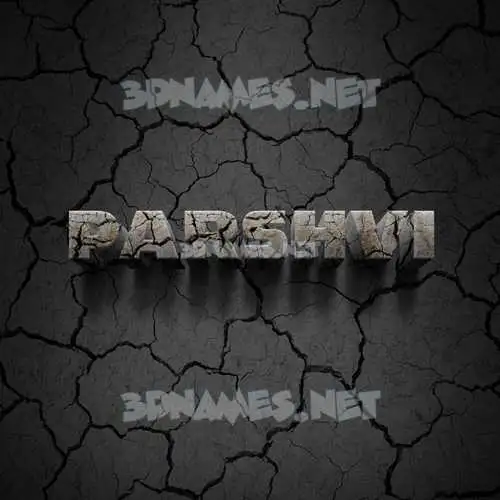 parshvi in Cracked Stone style - 3D name wallpaper parshvi in Cracked Stone style - 3D name wallpaper