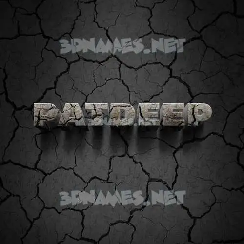 patdeep in Cracked Stone style - 3D name wallpaper patdeep in Cracked Stone style - 3D name wallpaper