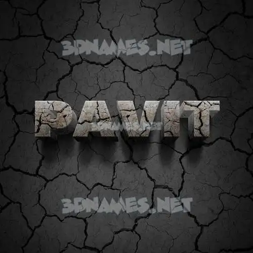 pavit in Cracked Stone style - 3D name wallpaper pavit in Cracked Stone style - 3D name wallpaper