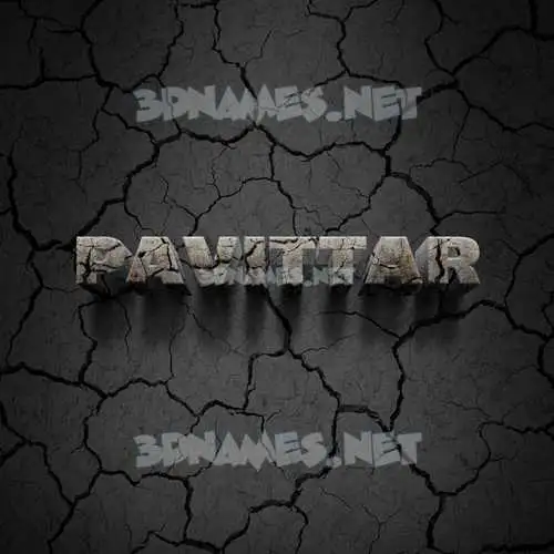 pavittar in Cracked Stone style - 3D name wallpaper pavittar in Cracked Stone style - 3D name wallpaper