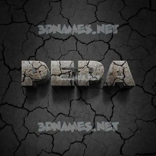 pepa in Cracked Stone style - 3D name wallpaper pepa in Cracked Stone style - 3D name wallpaper