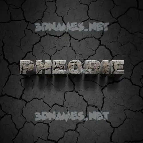 pheobie in Cracked Stone style - 3D name wallpaper pheobie in Cracked Stone style - 3D name wallpaper