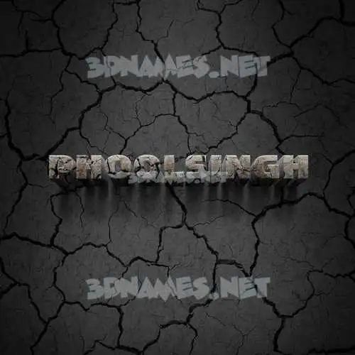 phoolsingh in Cracked Stone style - 3D name wallpaper phoolsingh in Cracked Stone style - 3D name wallpaper