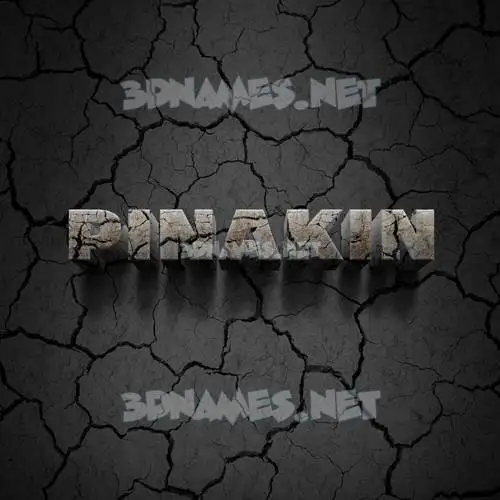 pinakin in Cracked Stone style - 3D name wallpaper pinakin in Cracked Stone style - 3D name wallpaper