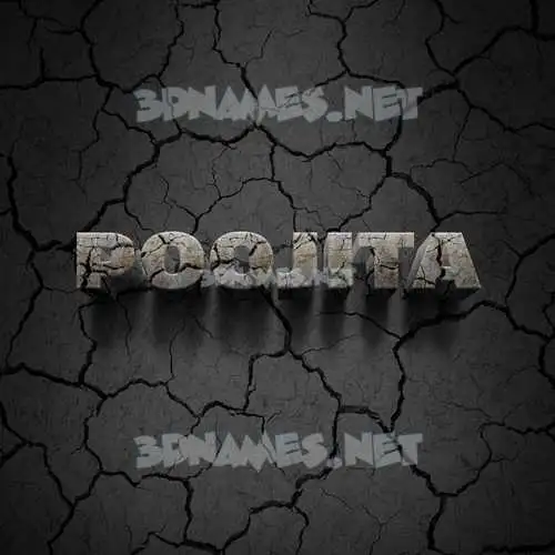 poojita in Cracked Stone style - 3D name wallpaper poojita in Cracked Stone style - 3D name wallpaper