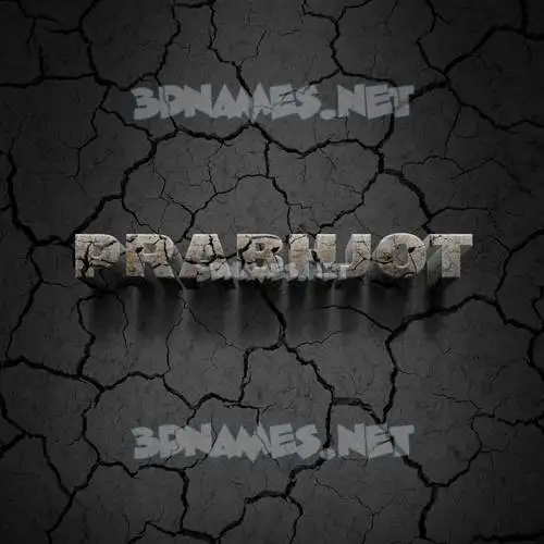 prabhjot in Cracked Stone style - 3D name wallpaper prabhjot in Cracked Stone style - 3D name wallpaper