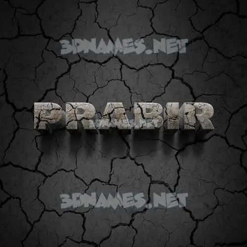 prabir in Cracked Stone style - 3D name wallpaper prabir in Cracked Stone style - 3D name wallpaper