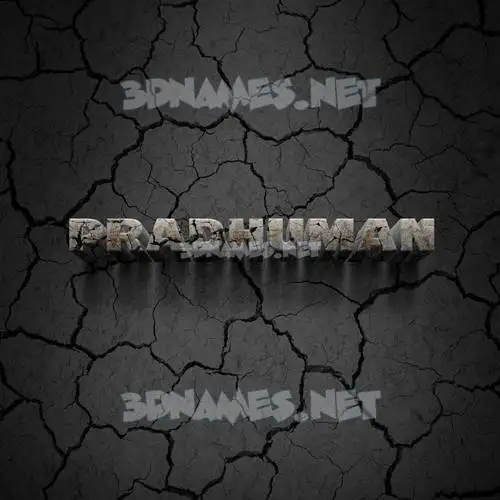 pradhuman in Cracked Stone style - 3D name wallpaper pradhuman in Cracked Stone style - 3D name wallpaper