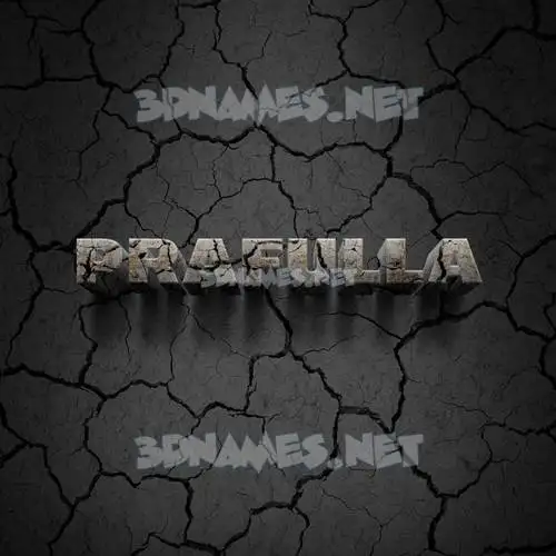 prafulla in Cracked Stone style - 3D name wallpaper prafulla in Cracked Stone style - 3D name wallpaper