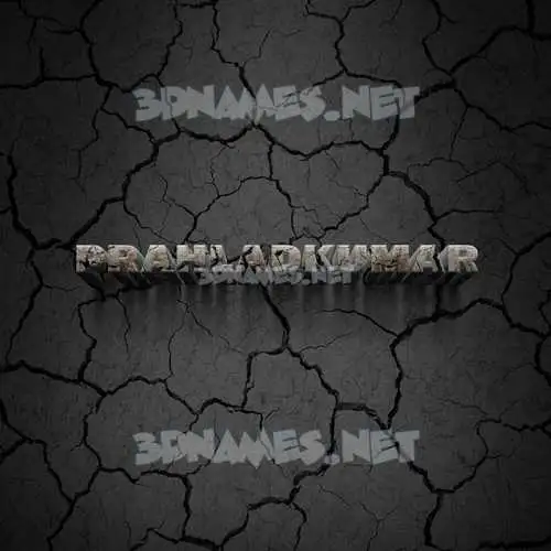 prahladkumar in Cracked Stone style - 3D name wallpaper prahladkumar in Cracked Stone style - 3D name wallpaper