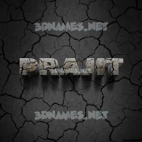 prajit in Cracked Stone style - 3D name wallpaper prajit in Cracked Stone style - 3D name wallpaper