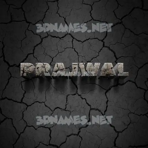 prajwal in Cracked Stone style - 3D name wallpaper prajwal in Cracked Stone style - 3D name wallpaper