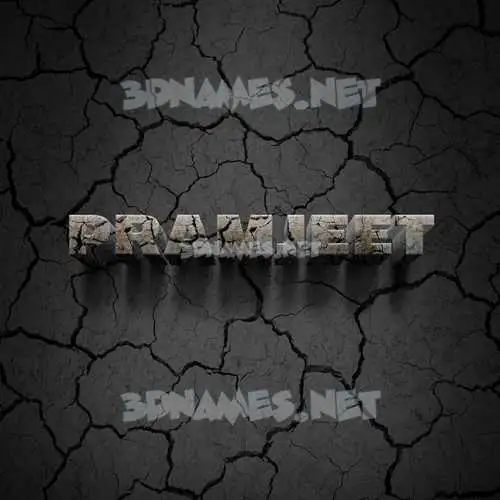 pramjeet in Cracked Stone style - 3D name wallpaper pramjeet in Cracked Stone style - 3D name wallpaper