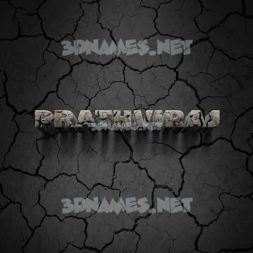 prathviraj in Cracked Stone style - 3D name wallpaper prathviraj in Cracked Stone style - 3D name wallpaper