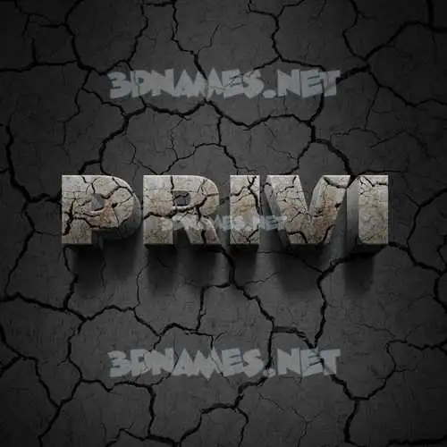 privi in Cracked Stone style - 3D name wallpaper privi in Cracked Stone style - 3D name wallpaper