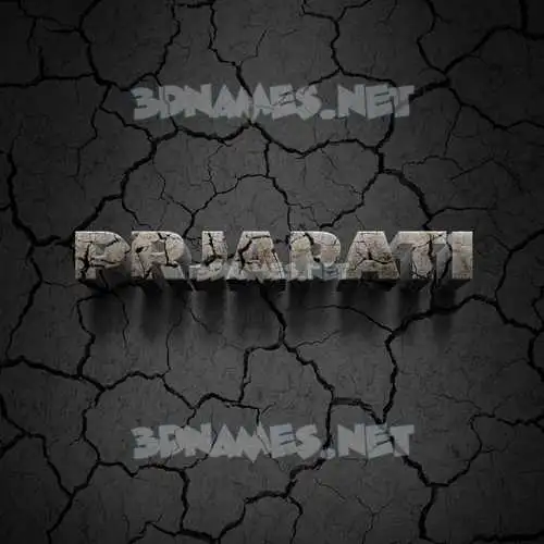 prjapati in Cracked Stone style - 3D name wallpaper prjapati in Cracked Stone style - 3D name wallpaper
