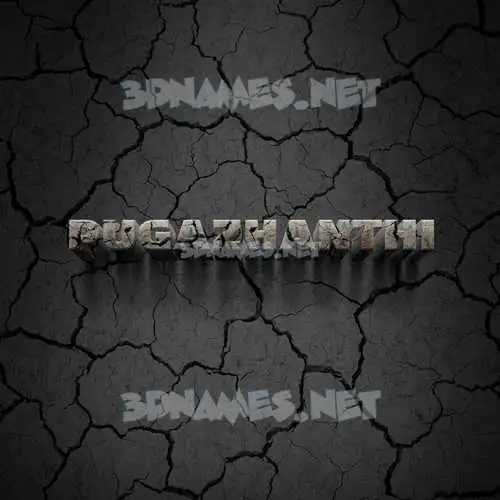pugazhanthi in Cracked Stone style - 3D name wallpaper pugazhanthi in Cracked Stone style - 3D name wallpaper