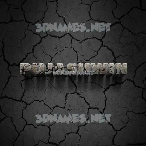 pujashwin in Cracked Stone style - 3D name wallpaper pujashwin in Cracked Stone style - 3D name wallpaper