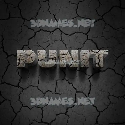 punit in Cracked Stone style - 3D name wallpaper punit in Cracked Stone style - 3D name wallpaper