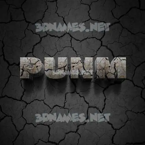 punm in Cracked Stone style - 3D name wallpaper punm in Cracked Stone style - 3D name wallpaper