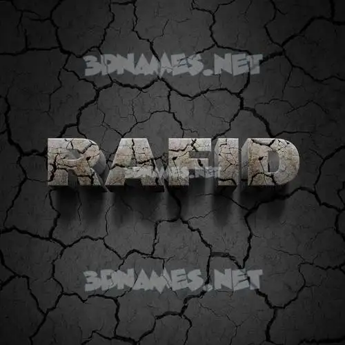 rafid in Cracked Stone style - 3D name wallpaper rafid in Cracked Stone style - 3D name wallpaper