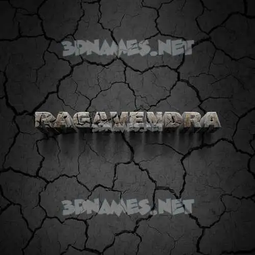 ragavendra in Cracked Stone style - 3D name wallpaper ragavendra in Cracked Stone style - 3D name wallpaper