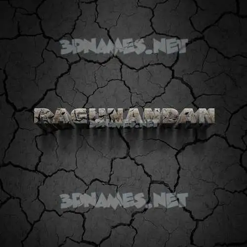 ragunandan in Cracked Stone style - 3D name wallpaper ragunandan in Cracked Stone style - 3D name wallpaper