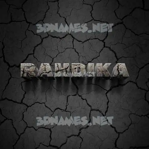 rahdika in Cracked Stone style - 3D name wallpaper rahdika in Cracked Stone style - 3D name wallpaper